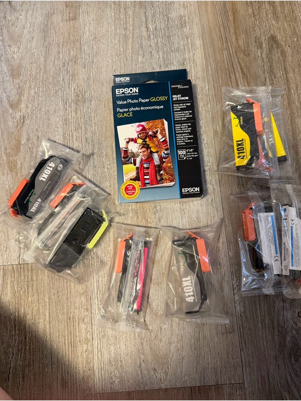 Epson Photo Paper & Epson 410 Ink